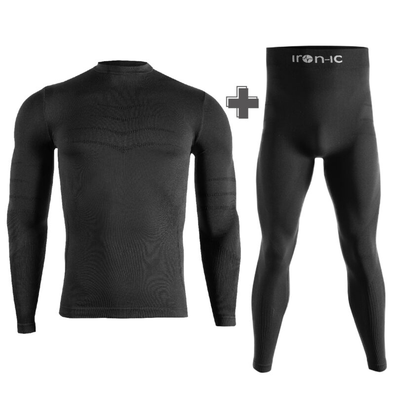 IRONIC BASELAYER KIT - PROMO BOX MEN'S SHIRT + LEGGINGS 480