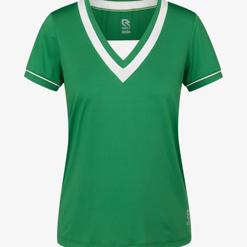 ROBEY TENNIS - PADEL MATCH T-SHIRT GREEN