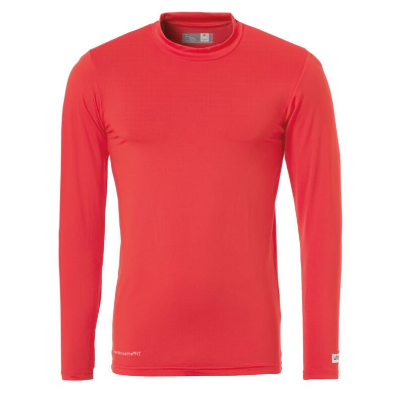 UHLSPORT BASELAYER RED TOP